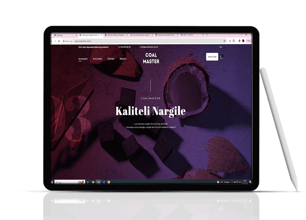 Coalmaster Nargile Kömürü